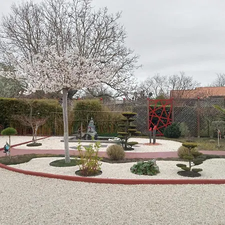 Proche St Emilion , Pause Quelque Part Au Jardin Des Erables Et Des Niwakis