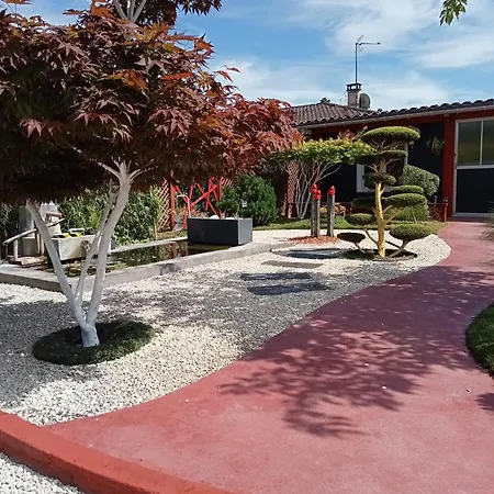 ゲストハウス Pause Quelque Part Au Jardin Des Erables Et Des Niwakis